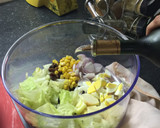 Foto del paso 4 de la receta: Ensalada verde con pasta de verduras