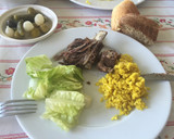 Foto del paso 10 de la receta: Arroz al azafrán y caldo de cordero 