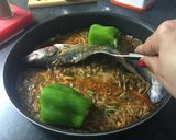Foto del paso 7 de la receta: Lubina rellena de verduras
