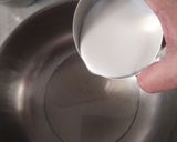 A picture of step 5 of Plum Cake (eggless and no rum).