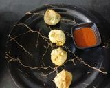 A picture of step 4 of Corn-Spinach Momos.