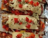 Gambar langkah 3 resipi Baguette Sardine Bolognese.