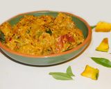 A picture of step 6 of Pumpkin masala.