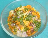 A picture of step 2 of Vasi Uttarayan (Stale Uttarayan) Recipe ---- Surti Bhel.
