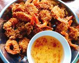 รูปขั้นตอนการทำที่ 5 ของ กุ้งชุบแป้งทอด