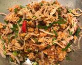 A picture of step 3 of Spicy Mushroom Naem Salad (Yum Naem Hed Kluk).