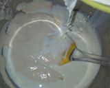 A picture of step 8 of Hot milk sponge cake.
