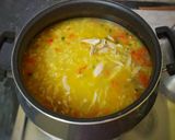 A picture of step 8 of Homemade Chicken Noodle Soup.