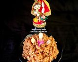 A picture of step 4 of Lapsi - Gujarati Traditional Sweet.