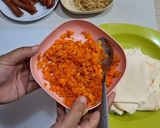 Foto langkah ke 1 dari resep Kebab Roti Tawar Simple.