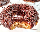 Foto del paso 4 de la receta: Donuts de avena y manzana con glaseado de chocolate