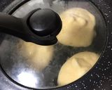 A picture of step 7 of Easy Fluffy Soufflé Pancakes with Pancake Mix.
