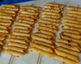 A picture of step 5 of Cheesy Pasta Sticks.