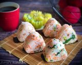 簡單早餐-鮭魚飯糰的食譜步驟2照片