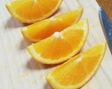 A picture of step 4 of How to Cut Citrus Fruits Like Oranges: Smile Cut.