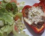 Foto del paso 4 de la receta: Morrones y berenjenas rellenos