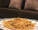 صورة لخطوة 4 من وصفة فيتوتشيني بالبينك صوص والدجاج 😋🍗🍝