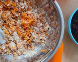 Foto del paso 2 de la receta: Galletas de avena y harina de garbanzos sabor carrot cake 🥕 sin azúcar ni edulcorante 🥕 veganas