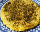 Foto del passaggio 5 della ricetta Frittata di piselli,fave e carciofi