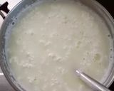 A picture of step 1 of Chhena Poda.
