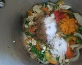 वेज पुलाव (Veg pulav recipe in Hindi) रेसिपी चरण 4 फोटो