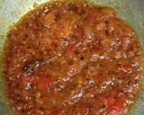 A picture of step 3 of Jackfruit potato masala.