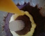 Foto langkah ke 7 dari resep Bolu Kukus Ketan Hitam Keju Lumer.
