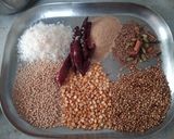 A picture of step 2 of Vangi Bhaat.