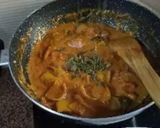 A picture of step 5 of Kadai Paneer.