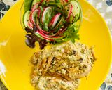 A picture of step 7 of Spicy salmon in creamy sauce.
