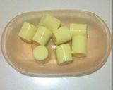 Foto langkah ke 1 dari resep Tofu & Kentang Lada Hitam [Vegetarian Safe].