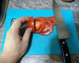Foto del paso 1 de la receta: Ensalada de tomate y mozzarella (caprese)