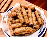 A picture of step 10 of 💚 Vegetarian Egg Spring Rolls.