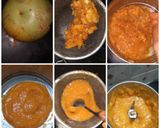 A picture of step 1 of Bel fruit kulfi.