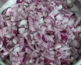 A picture of step 3 of Onion Capsicum Masala.