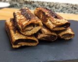 Foto del paso 5 de la receta: Rollitos rellenos de plátano 🍌y chocolate🍫