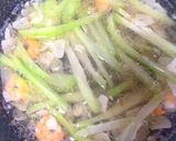 Foto langkah ke 3 dari resep Tumis udang labu siam versi balita.