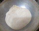 A picture of step 1 of Mango jamun.