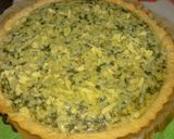 Une image de l'étape 3 de Quiche d'épinards.