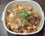 รูปขั้นตอนการทำที่ 7 ของ ข้าวผัดไก่(ข้าวบุกนุ่ม) - คีโต