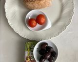 A picture of step 1 of Mini Whole Wheat Sandwich with Prepared Melva.