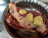 Hình bước làm 1 của món Bò kho