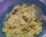 A picture of step 3 of Lilva dhekra.