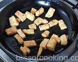 A picture of step 1 of Bok Choy and Tofu Stir Fry.