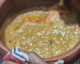 A picture of step 3 of Mitti wali dal tadka.
