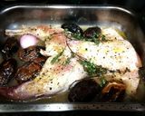 Foto del paso 2 de la receta Conejo al horno con dátiles al vino blanco