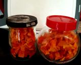 A picture of step 1 of My Dehydrated Papaya 🤗.