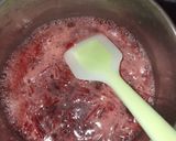 A picture of step 2 of Homemade red gel colour with beetroot.