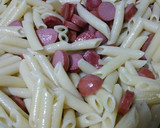 Foto del paso 6 de la receta: Macarrones con salchichas😋