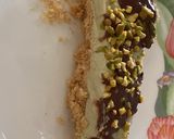 Foto del passaggio 5 della ricetta Cheesecake al pistacchio